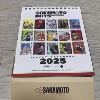Календарь Sakamoto Days 2025 уже в продаже