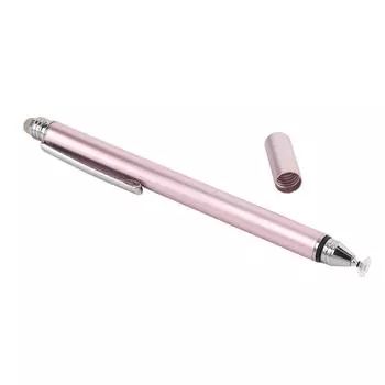Календарь Стилус Ручка Высокочувствительный Профессиональный Портативный 2 В 1 Двойной Наконечник Емкостный Сенсорный Экран розовый