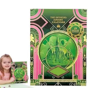 Календарь Wicked Advent 2024 Коллекционные предметы на тему зла Календарь обратного отсчета на 25 дней с