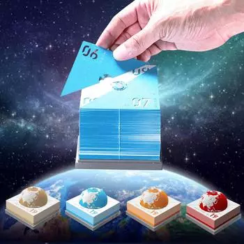 Календарь Земли на 2022 год. 3D-модель Земли. Настольный календарь. B