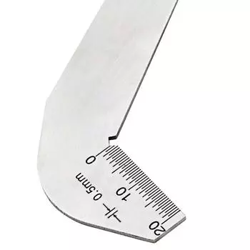 Калибр шаблона сварочного инструмента для измерения сварочного сверла