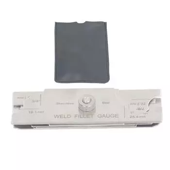 Калибр сварного шва из нержавеющей стали, метрический и дюймовый, сварочный кулачковый калибр, измерительный контроль сварки.