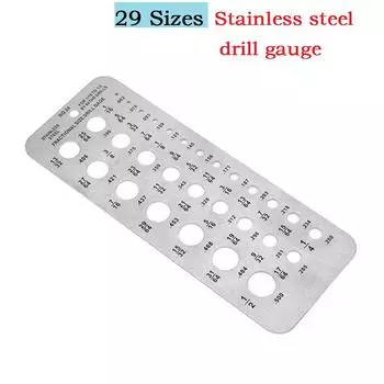 Калибр сверла 15,9x6 см, 1 шт., легко подвешивается из нержавеющей стали