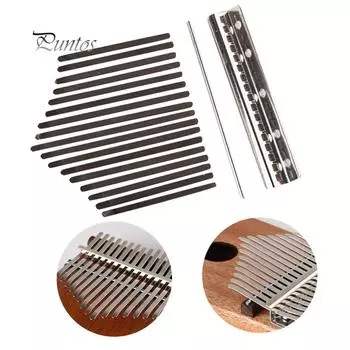 Kalimba African Mbira Thumb Фортепиано Сменные клавиши Запчасти для музыкальных инструментов