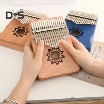 Калимба пианино 17 клавиш портативное пальчиковое пианино Mbira музыкальные инструменты ручная работа пальчиковое пианино калимба для детей и взрослых A