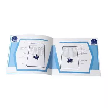 Kalimba Sheet Thumb Фортепианная текстовая музыкальная книга Руководство по инструменту для начинающих