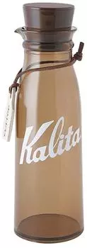 Kalita Canister Coffee Storage Bottle 300ml Coffee Beans 100g Brown Approx. #44240 коричневый