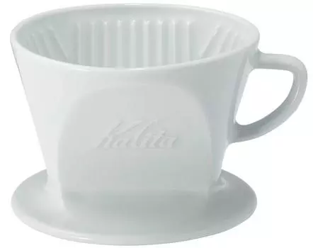 Kalita Kalita Кофейная капельница Фарфоровая посуда Hasami для людей HASAMI Kalita HA102 2 ~ 4 & # 02010 белый