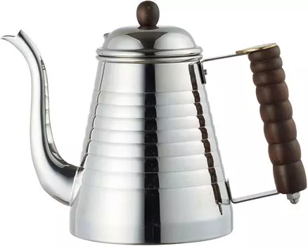 Kalita Kalita Кофейник 1000 мл IH Совместимый Нержавеющая сталь Сделано в Японии SSW Чайник 1000 Капельница Чайник Чайник Кофеварка Чайник Сервировка Ячмень