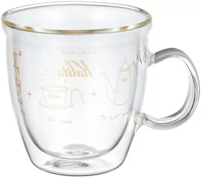 Kalita Кружка с двойными стенками SG 240 мл 73162 Золотой