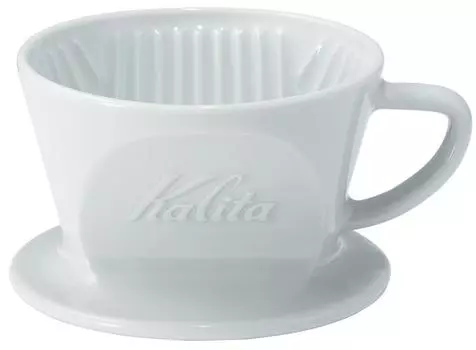 Kalita Высокотемпературная керамическая кофеварка Hasami Ware HASAMI For People Керамика Сделано в Японии HA101 Капельное оборудование Для 1 человека Для 2 человек белый