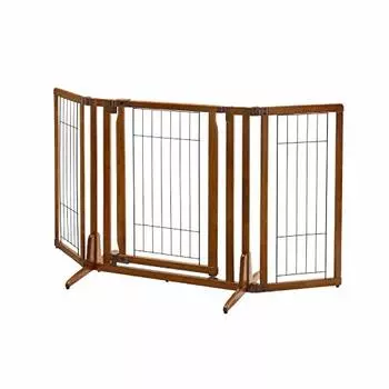 Калитка для животных с деревянной дверцей H Regular Brown