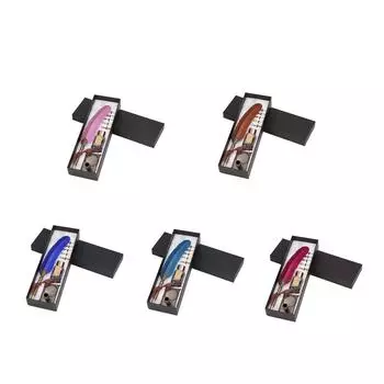 Каллиграфическая ручка в стиле ретро, элегантная, прочная, удобная, практичная, привлекательная, декоративная, для письма Pink