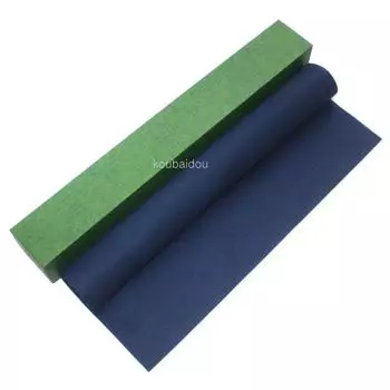 Каллиграфия Кобайдо 3 x 8 сяку x 240 Серебряный темно-синий 3 мм Подложка, Mosen, (90 см), шерсть, синяя,