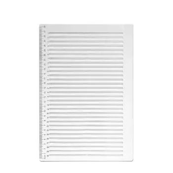 Каллиграфия Шаблон Письменный трафарет Линейка Линейки Разметка Линейка Прямая линия Трафарет Линейка [30 lines] 0.9cm spacing