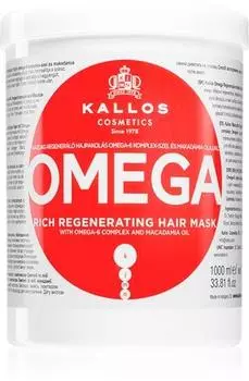 Kallos Kjmn Professional Omega Masque Nourrissant Cheveux Au Complexe Omga-6 Et Huile De Macadamia TU прозрачный