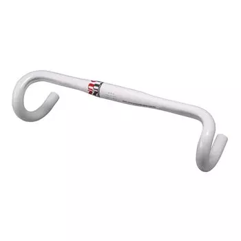 kalloy Aluminum Drop Handlebar Bicycle Double Butted Specification Clamp 70mm 120mm 420mm White Road Cyclocross Cycling (Lightweight) Diameter белый