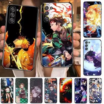 Kamado Nezuko Kimetsu No Yaiba Demon Slayer TPU Soft Phone cover hull For SamSung Galaxy s6 s7 S8 S9 S10E S20 S21 S5 S30 Plus S2 Galaxy S30