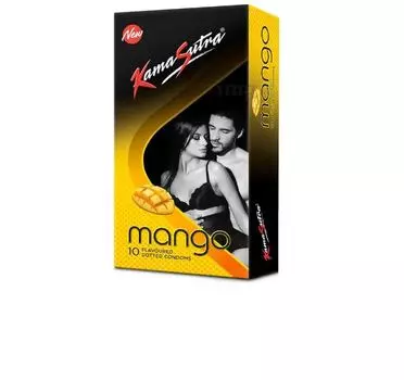 KamaSutra Dotted Condom Mango 10 презервативов