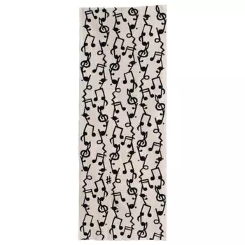 Kamawanu Hand Musical Note Made in 33cm x Prime Minister Towel, Ch-sen Dyed, Design, Japan, Size 90cm, 100% Cotton, (Lucky Ornament/Living Creature)