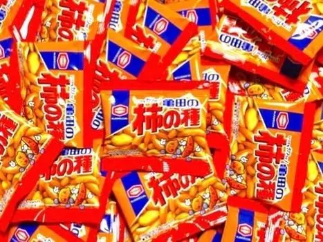 Kameda Seika Kameda Kakinotane 9г 50 шт х для коммерческого использования (50 1Б)