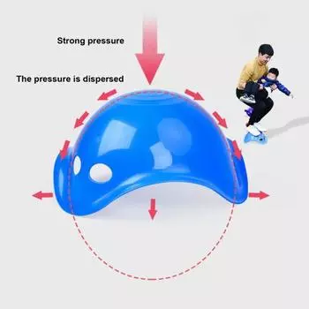 Камень для ходьбы с панцирем черепахи Yousheng с веревкой, нескользящий, для детского сада, для дома, для улицы, для малышей, образовательный, фокус, тренировка равновесия, речной мост, каменная игрушка синий