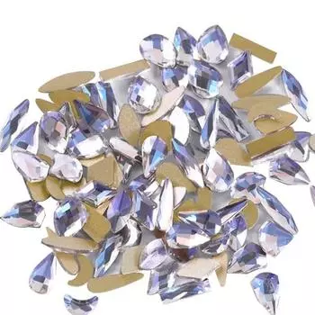 Камень для ногтей Chic Fit Nail Parts Shape Mix, Aurora CFS002, 1 комплект