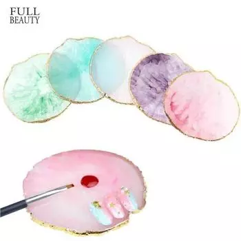 Камень из смолы, акриловый УФ-гель для дизайна ногтей, палитра лака для ногтей, демонстрационная доска