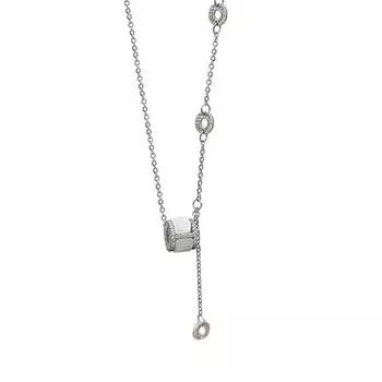 Камень кошачий глаз, маленькое мужское ожерелье на талию, темпераментное кольцо с кисточками, цепочка с английским воротником, тяжелый дизайн, чувство