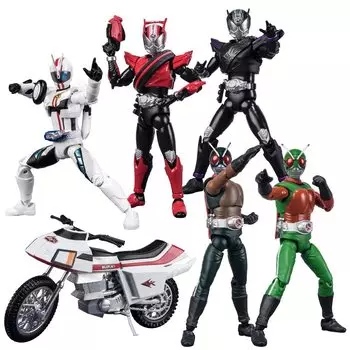 Kamen Rider 15 Конфеты-жвачки 1 штука Rider SHODO-X (10 кусочков) игрушка/Жевательная (Серия Камен)