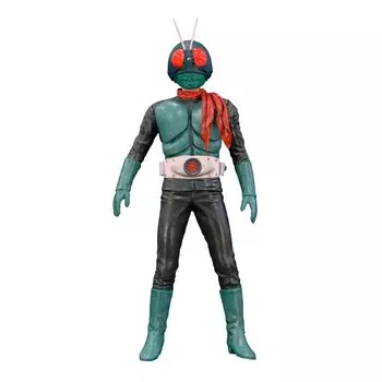 Kamen Rider 1 Soft Vinyl Kit Reprint Edition Scale Soft Vinyl неокрашенный сборочный комплект No. 1/8 1/8 серый