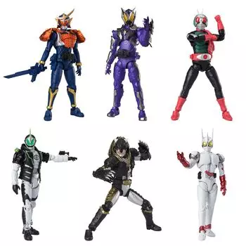 Kamen Rider 5 of 7 types Candy toy sold in a box of 10 pieces Shodo-XX (Double Cross) [Set (full complete)] Not