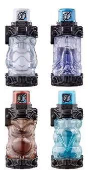 Kamen Rider Build GP Full Bottle 04 4 типа набор [Обычный (1. Панда/2. Ракета/3. Горилла/4. ромб)]