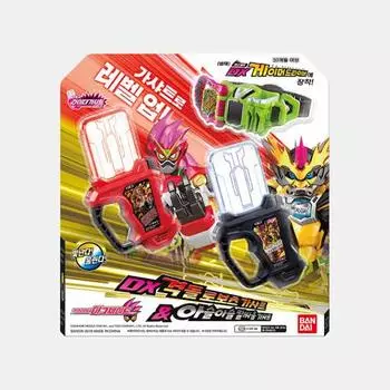 [Kamen Rider Exade] DX Clash Robots Gashat и Thrilling Sword Fight Gashat, корейская популярная бандай