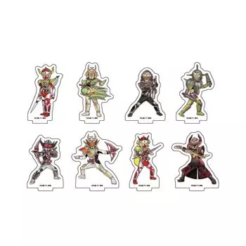 Kamen Rider Gaim 02 Art Acrylic Petit Stand Box of 8 [Иллюстрация графика]