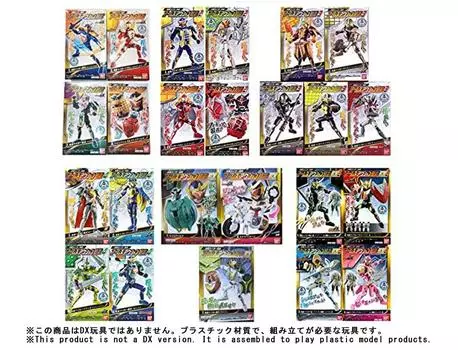 Kamen Rider Gaim Arms Action Gaim 1-4EX1-2 полный комплект из 24 видов (Гайбу, Барон, Зангецу, Рюген и др.)