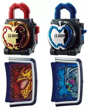 Kamen Rider Gaim DX Gold Silver Apple Lockseed Kamen Rider Mars Crown Set & &