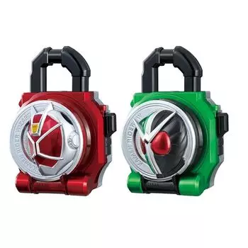 Kamen Rider Gaim (Gaim) DX Wizard&W (double) lock seed set