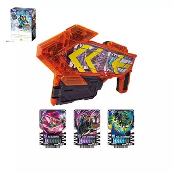 Kamen Rider Gatchard DX Gatchard Jigan поставляется с коллекционной картой Ride Chemie SP [Bandai] (Бонусный кейс)