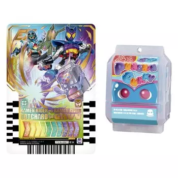 Kamen Rider Gav DX Punching Migochizo Ride Chemie Коллекционная карточка Rider Kick [BANDAI] & -Double ver.-