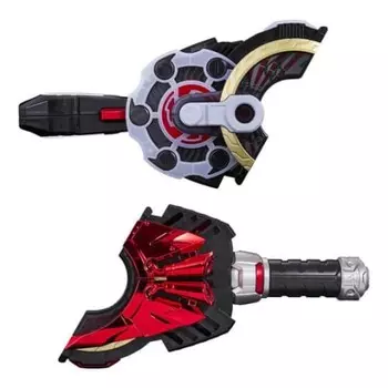 Kamen Rider Geets PREMIUM DX Memorial Magnum & Boost Rays Buckle Set