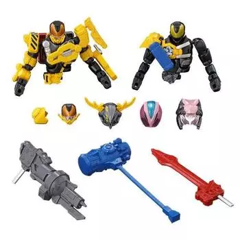 Kamen Rider Geets Revolve Change Figure PB03 Kamen Rider Seeker MOVIE Battle Royale Set