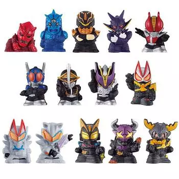 Kamen Rider Kids Geets & Den-O сбор [Все 14 типов установлены (полный полный)] Не продается в коробке.