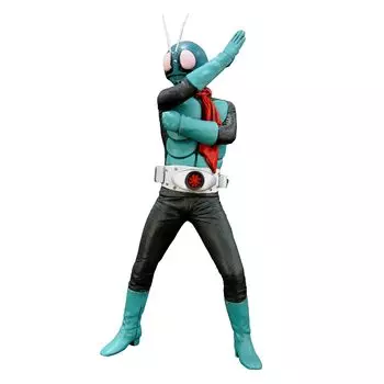 Kamen Rider No. 1 18 Soft Vinyl Kit Reprint Edition 18 Scale Total Height Approx. 21cm Soft Vinyl Unpainted Assembly Kit