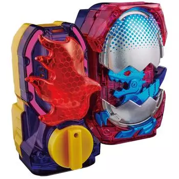 Kamen Rider Revise DX Valid Rex Volcano Vice Stamp Set [Bandai] & красный