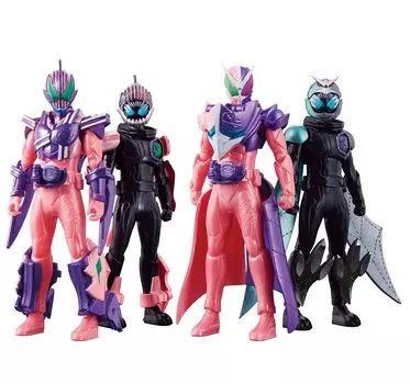 Kamen Rider Revise Revise Remix Figure Megalodon Genome Eagle Genome Set [Bandai] & розовый