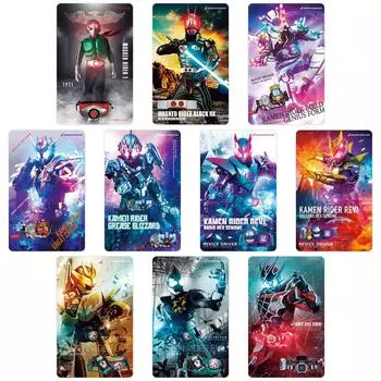 Kamen Rider Transformation Sound Card Selection Assorted Set Vol.1