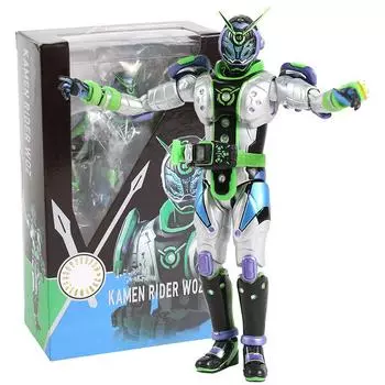 Kamen Rider Woz Action Figure Joint Movable Model Toy Original Box зелёный