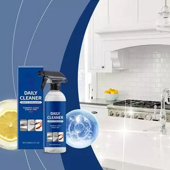 Камень Столешница Очиститель Кухня Ванная Масло Удаление накипи Экологичный Быстросохнущий Нет Многоцелевой(120мл) One Size