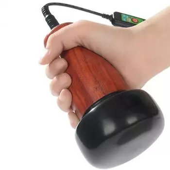 Каменная игла для термотерапии, массажер для тела, энергетический камень, выемочные меридианы, массажер для акупунктурных точек AU Plug